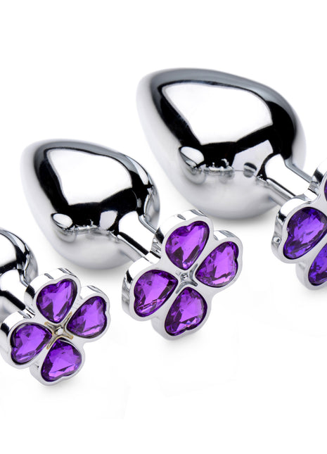 Flower Hearts Anal Plug Set