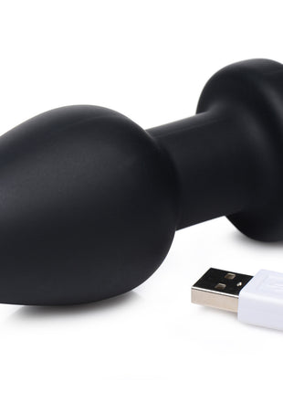 7x Light Up Rechargeable Anal Plug - Large