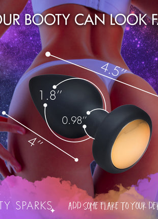 7x Light Up Rechargeable Anal Plug - Large
