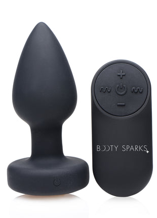 7x Light Up Rechargeable Anal Plug - Small
