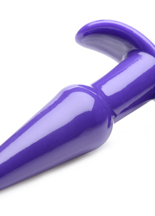 Smooth Vibrating Anal Plug - Purple