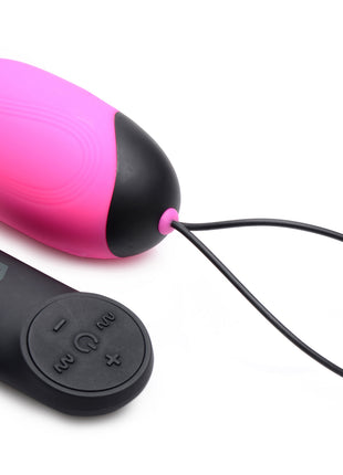 Xl Silicone Vibrating Egg - Pink