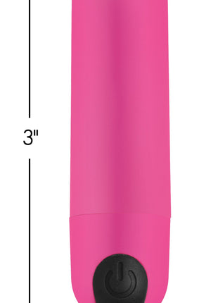 Vibrating Bullet With Remote Control - Pink