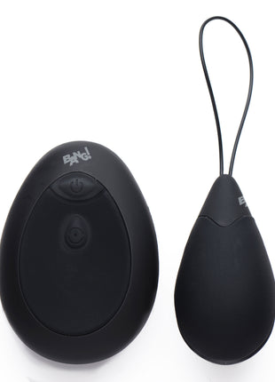 10x Silicone Vibrating Egg - Black