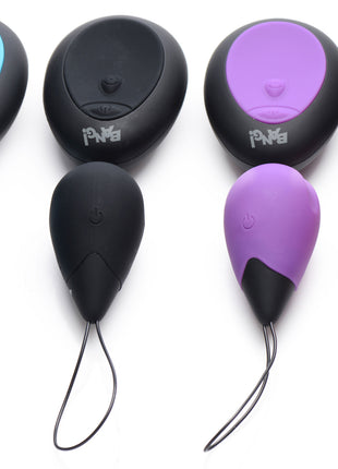 10x Silicone Vibrating Egg - Pink