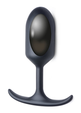 Premium Silicone Weighted Anal Plug - Large