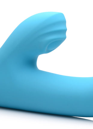 5 Star 13x Silicone Pulsing And Vibrating Rabbit - Teal