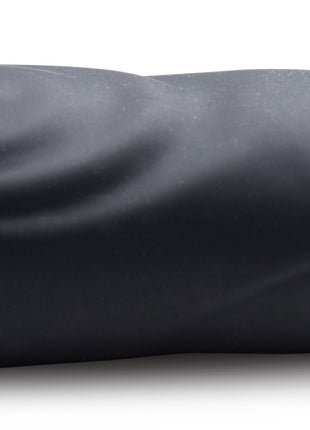 7x Pulsing Rechargeable Silicone Vibrator - Black