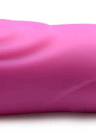 7x Pulsing Rechargeable Silicone Vibrator - Pink