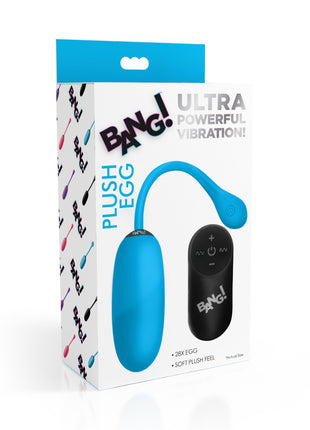 Remote Control 28x Silicone Plush Egg - Blue