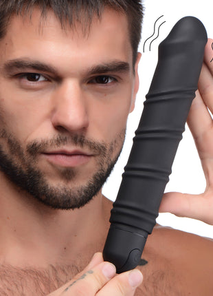 Xl Silicone Bullet And Swirl Sleeve