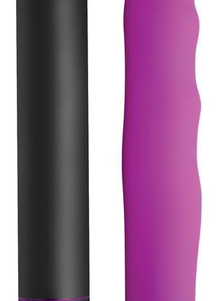 Xl Silicone Bullet And Wavy Sleeve