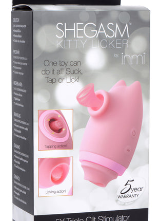 Kitty Licker 5x 3 In 1 Clit Stimulator