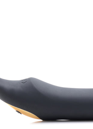 10x Pleasure Pose Come Hither Silicone Vibrator With Poseable Clit Stimulator
