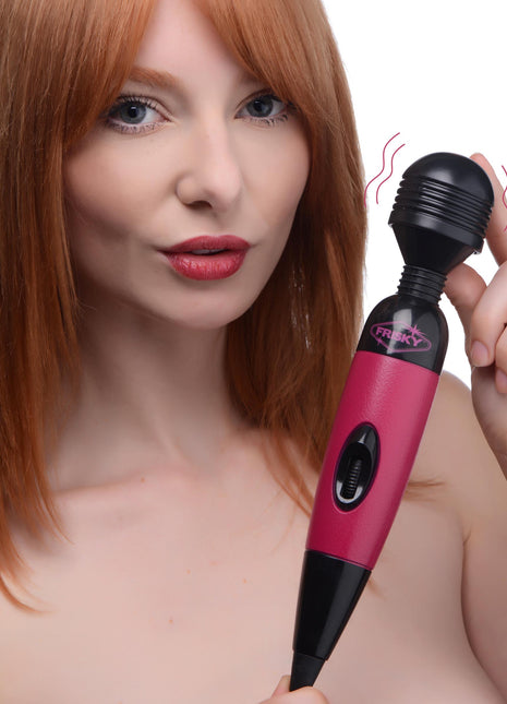 Playful Pleasure Multi-speed Vibrating Wand - Pink