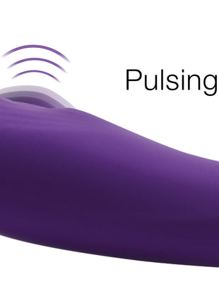 Pulsing G-spot Pinpoint Silicone Vibrator With Attachments