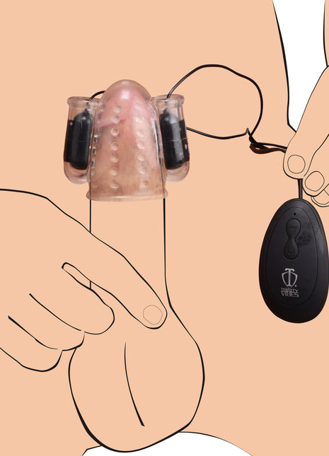 20x Deluxe Dual Vibrating Head Teaser