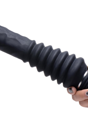 10x Silicone Vibrating And Thrusting Dildo