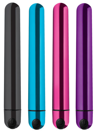 10x Slim Metallic Bullet - Blue