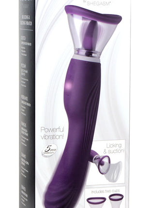 Lickgasm 8x Licking And Sucking Vibrator