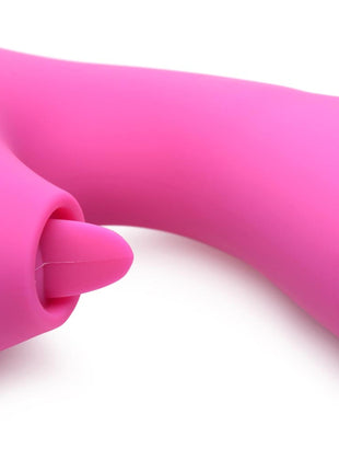 10x Licking G-throb Rechargeable Silicone Vibrator