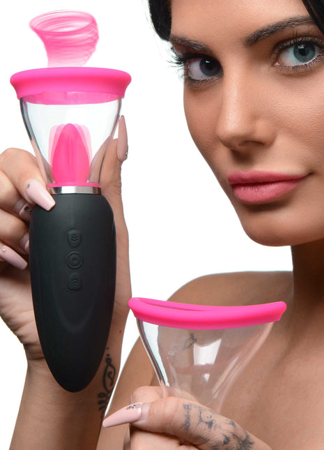 Lickgasm Mini 10x Silicone Licking And Sucking Stimulator