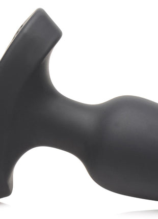 28x Laser Fuck Me Silicone Anal Plug With Remote Control - Medium