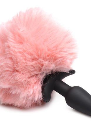 Vibrating Silicone Anal Plug With 3 Interchangeable Tails