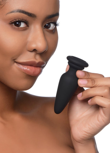 Interchangeable Silicone Anal Plug - Small