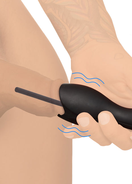 10x Vibrating Penis Head Teaser With Urethral Sounds
