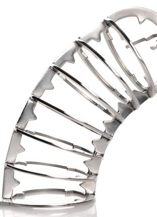 Stainless Steel Spiked Chastity Cage