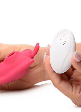 Butterfly Tease 10x Clitoral Suction Silicone Stimulator