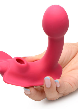 Butterfly Tease 10x Clitoral Suction Silicone Stimulator
