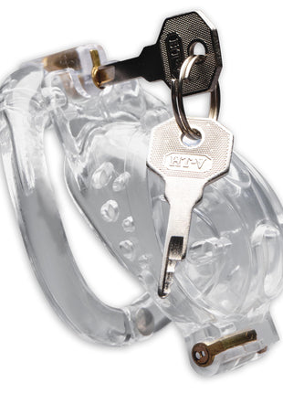 Lockdown Customizable Chastity Cage - Clear