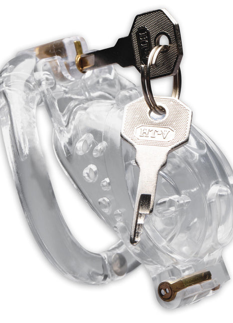 Lockdown Customizable Chastity Cage - Clear