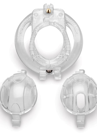 Lockdown Customizable Chastity Cage - Clear
