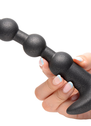 25x Vibrating Silicone Anal Beads With Remote Control