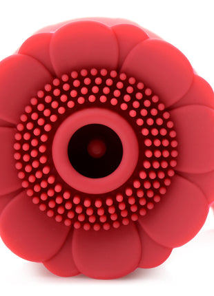 Royalty Rose Textured Suction Clit Stimulator