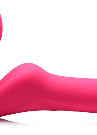 30x Thrusting And Vibrating Strapless Strap-on With Remote Control