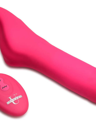 30x Thrusting And Vibrating Strapless Strap-on With Remote Control