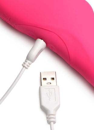 30x Thrusting And Vibrating Strapless Strap-on With Remote Control