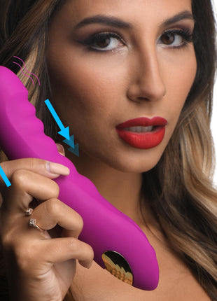 Locomotion Thrusting Silicone Vibrator
