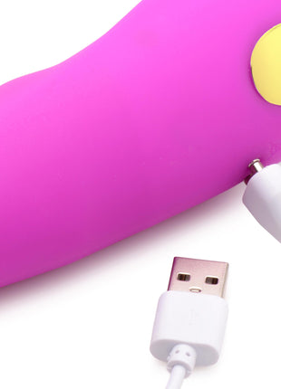 Locomotion Thrusting Silicone Vibrator