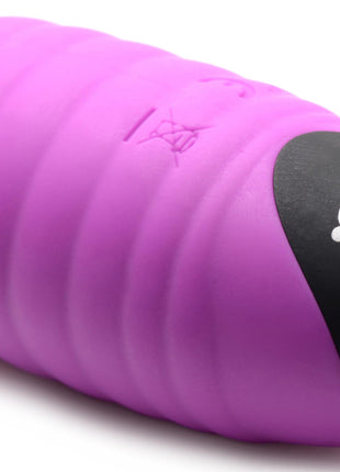 28x Ribbed Silicone Vibrating Egg With Remote Control