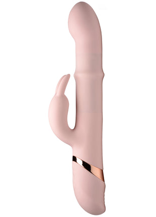 10x Bunny Slide Ring Silicone Vibrator