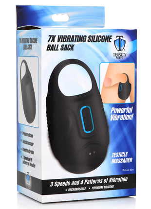 7x Vibrating Silicone Ball Sack