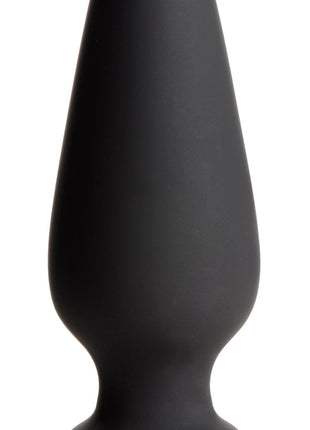 Large Anal Plug With Interchangeable Fox Tail - White