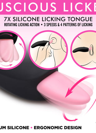 Luscious Licker 7x Silicone Licking Tongue