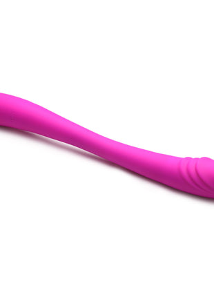 7x Double Team Silicone Double Dildo With Remote