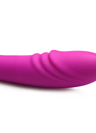 7x Double Team Silicone Double Dildo With Remote